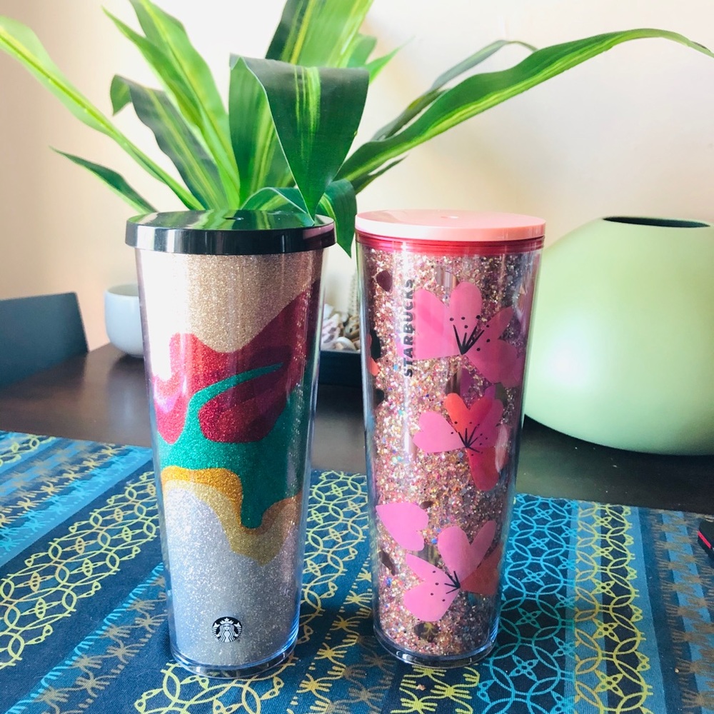 BUNDLE 2 items!! 2 Brand New Reusable Cold Cups